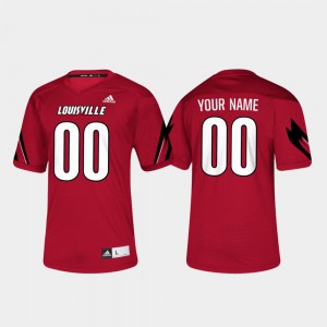 Uni of Louisville Cardinals Blank Game Issued Red Jersey Sleeves CF 2XL 719S