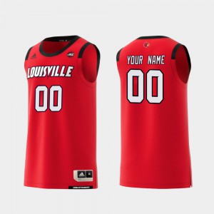 Custom Louisville Cardinals Jersey Name and Number Customizable College Basketball Jerseys Alternate Black