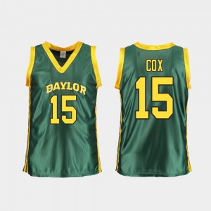 Baylor Bears Jersey Custom Bear Basketball College Name and Number Green One Patch